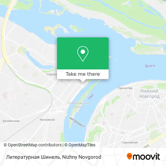 Литературная Шинель map