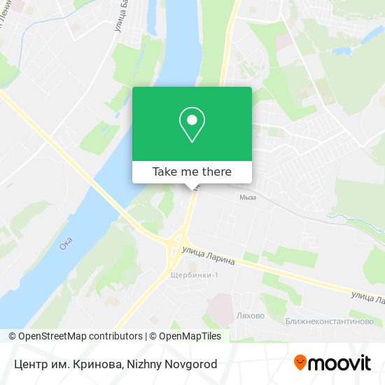 Центр им. Кринова map