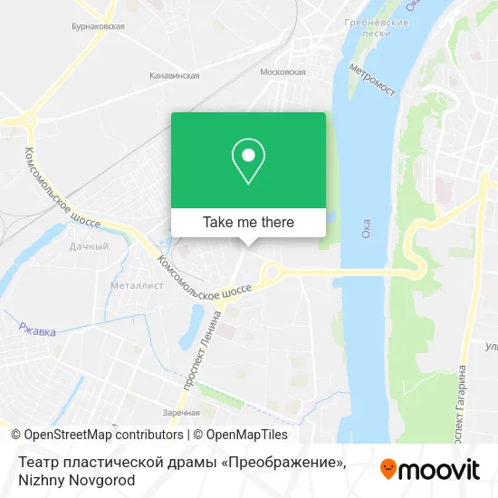 Театр пластической драмы «Преображение» map
