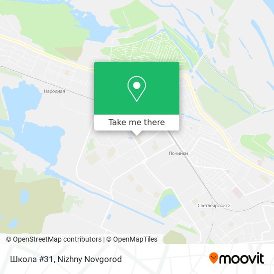 Школа #31 map