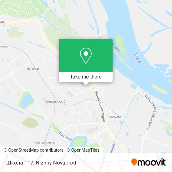 Школа 117 map