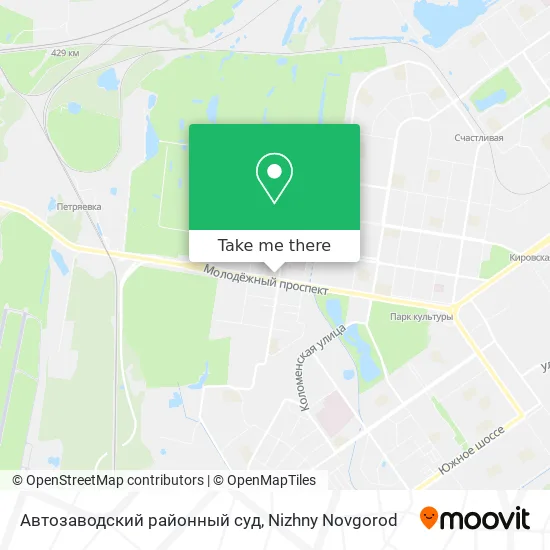 Автозаводский районный суд map