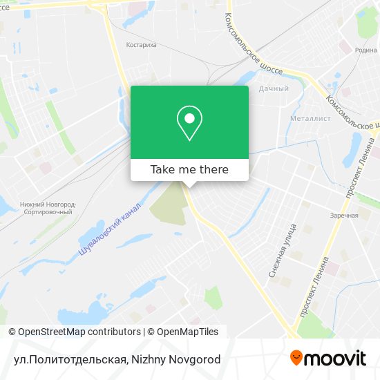 ул.Политотдельская map