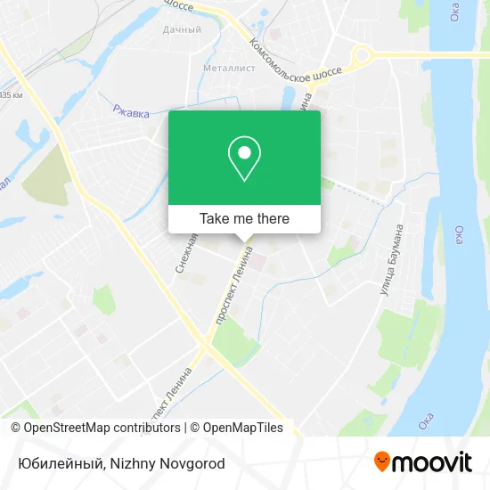 Юбилейный map