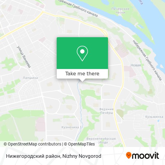 Нижегородский район map