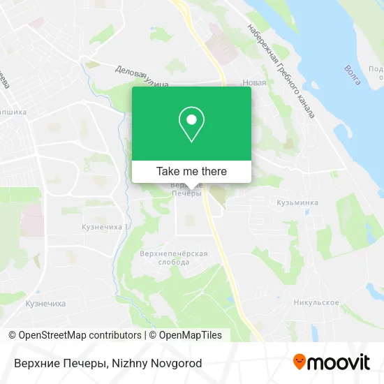Верхние Печеры map