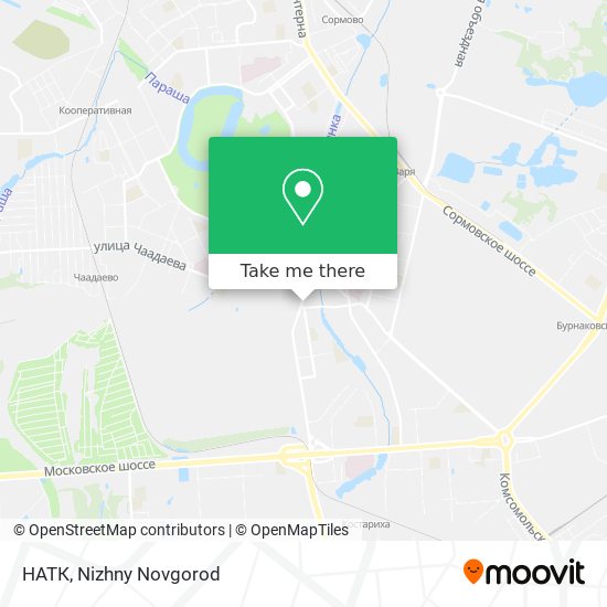 НАТК map