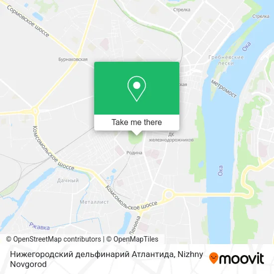 Нижегородский дельфинарий  Атлантида map