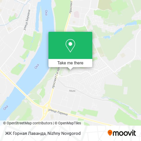 ЖК Горная Лаванда map