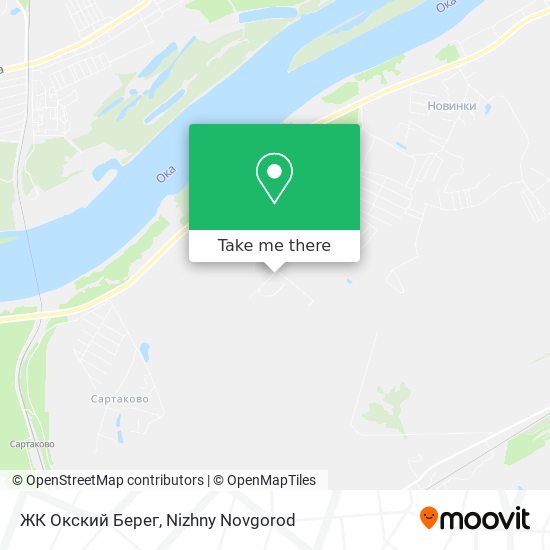 ЖК  Окский Берег map