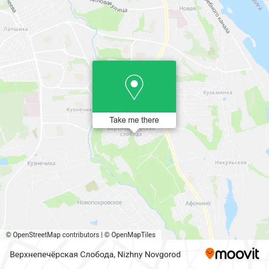 Верхнепечёрская Слобода map