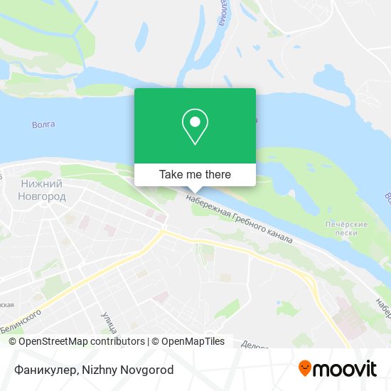 Фаникулер map