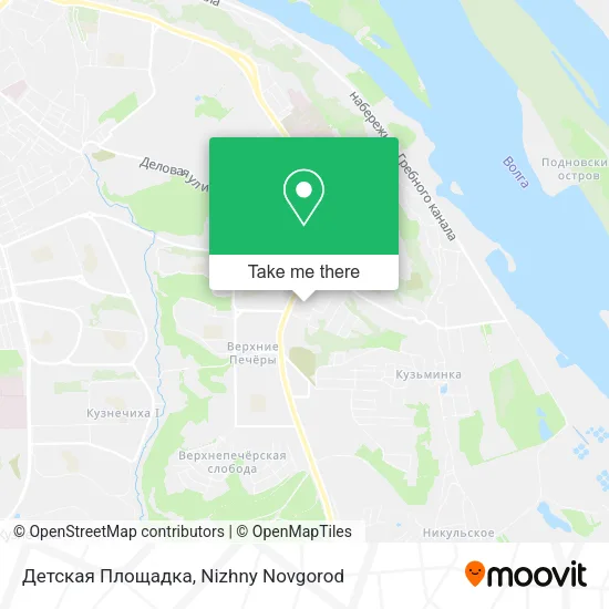 Детская Площадка map