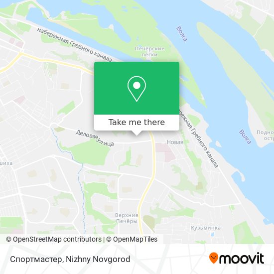 Спортмастер map