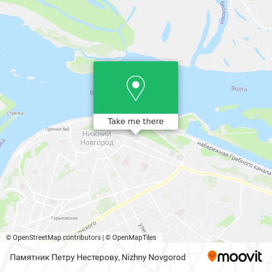 Памятник Петру Нестерову map