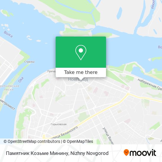 Памятник Козьме Минину map