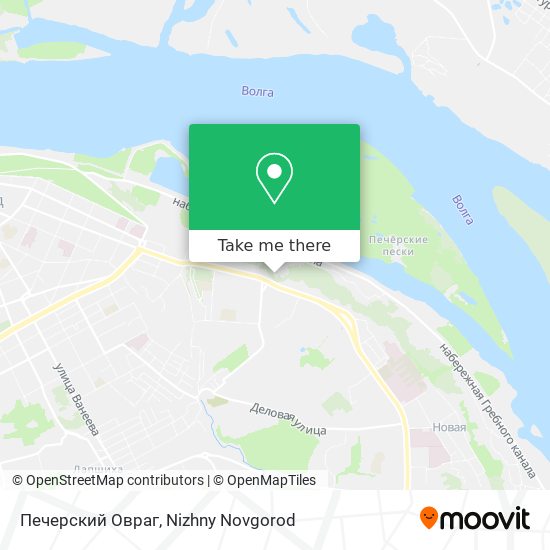 Печерский Овраг map