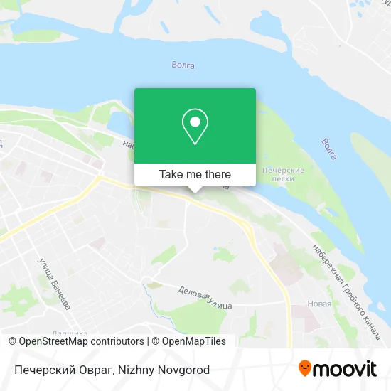 Печерский Овраг map