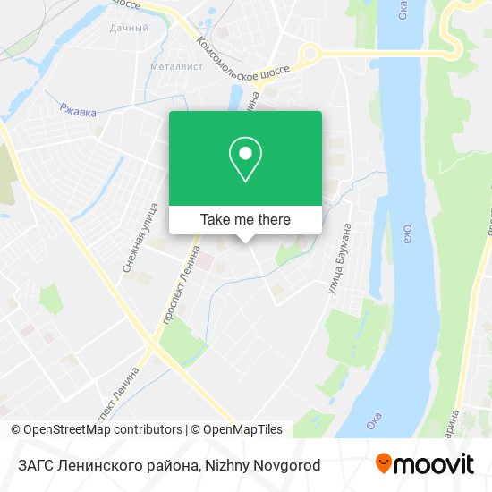 ЗАГС Ленинского района map
