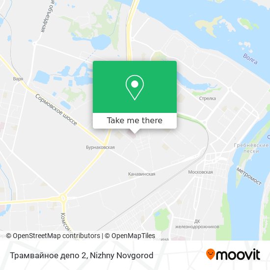 Трамвайное депо 2 map