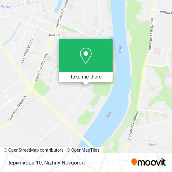 Пермякова 10 map