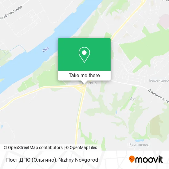 Пост ДПС (Ольгино) map