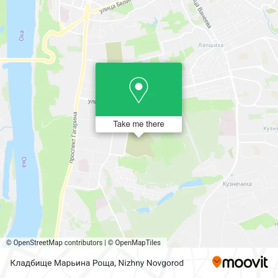 Кладбище  Марьина Роща map