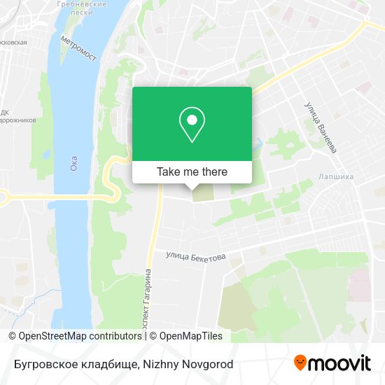 Бугровское кладбище map