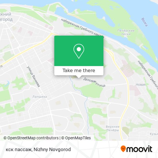 кск пассаж map