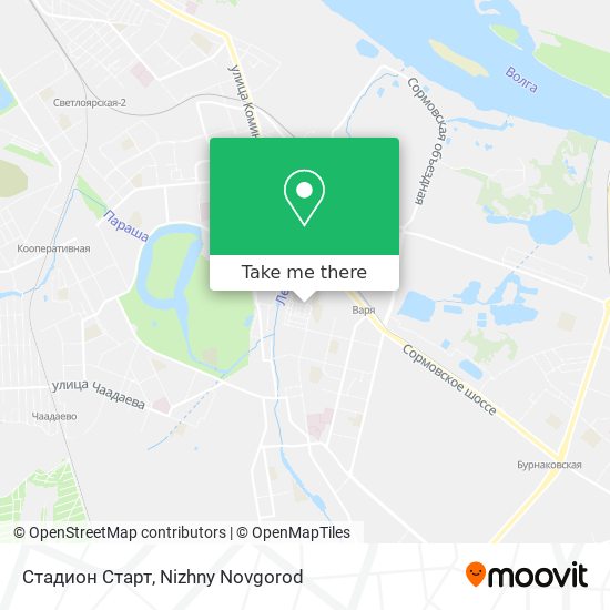 Стадион  Старт map