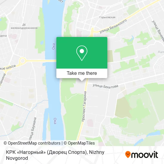КРК «Нагорный» (Дворец Спорта) map