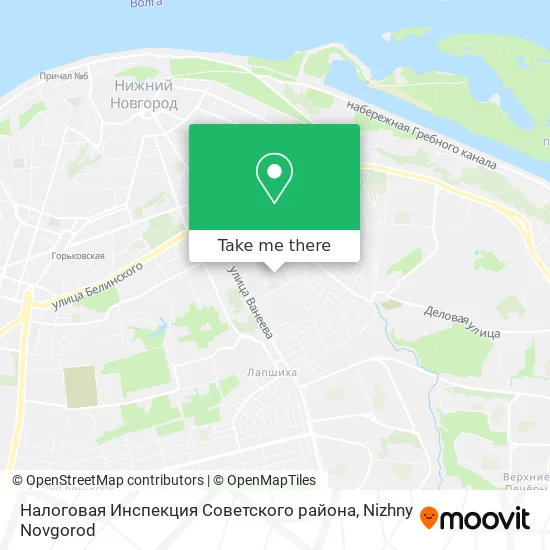 Налоговая Инспекция Советского района map