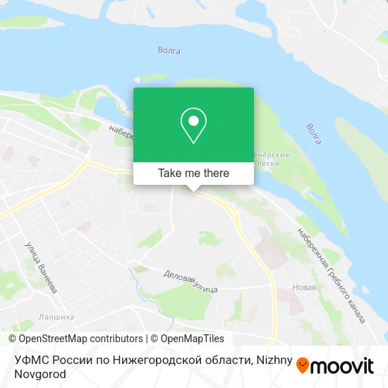 УФМС России по Нижегородской области map