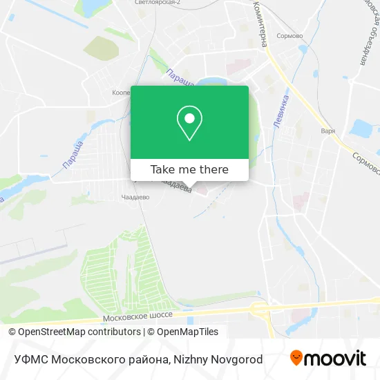 УФМС Московского района map