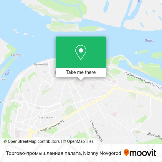 Торгово-промышленная палата map