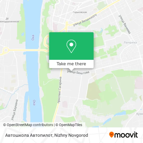 Автошкола  Автопилот map
