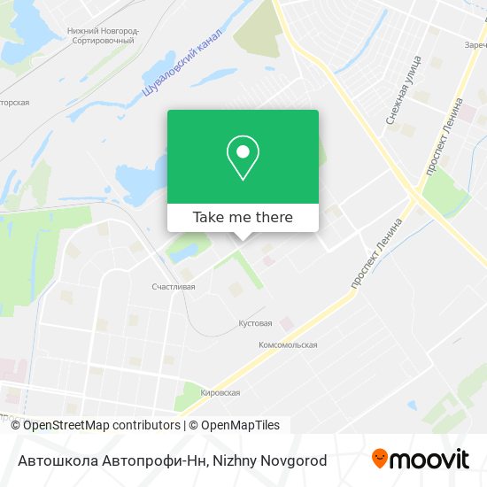 Автошкола  Автопрофи-Нн map