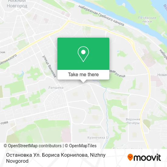 Остановка  Ул. Бориса Корнилова map