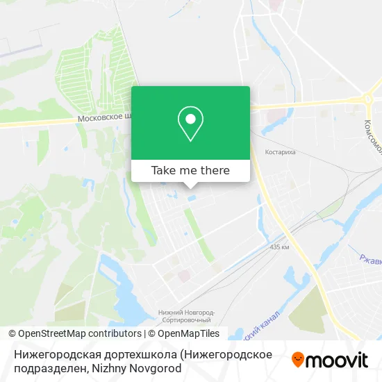 Нижегородская дортехшкола map
