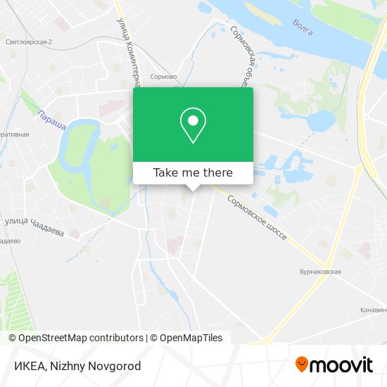 ИКЕА map
