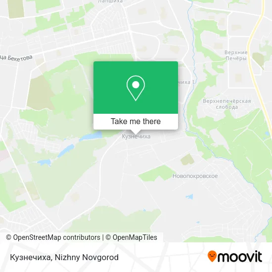 Кузнечиха map