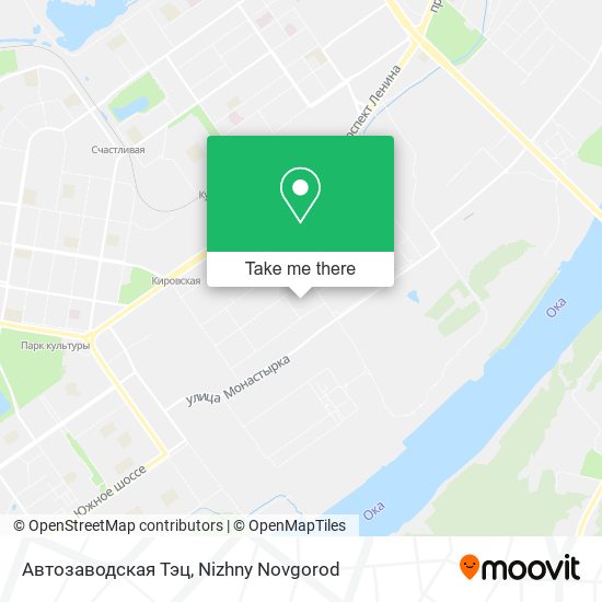 Автозаводская Тэц map