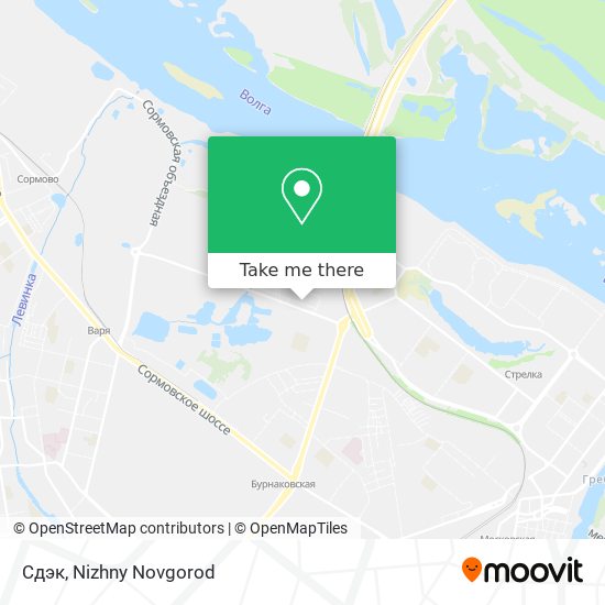 Сдэк map