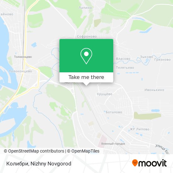 Колибри map