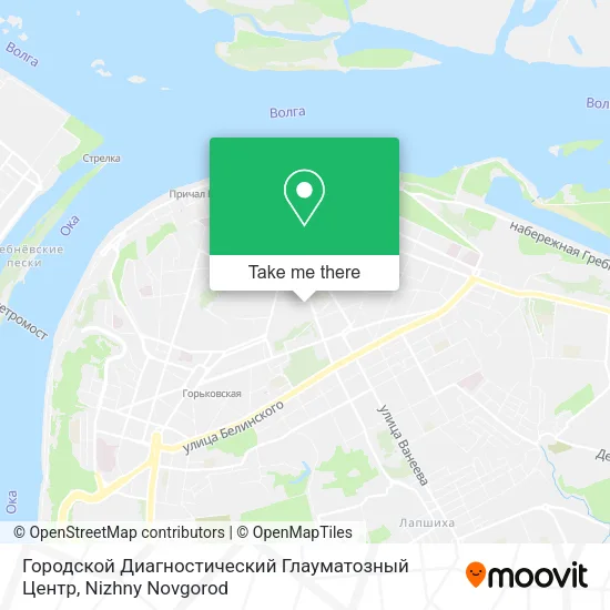 Городской Диагностический Глауматозный Центр map