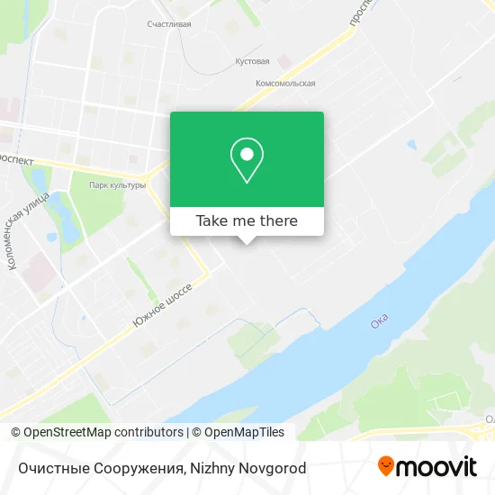Очистные Сооружения map