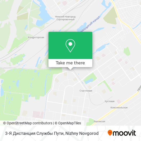3-Я Дистанция Службы Пути map