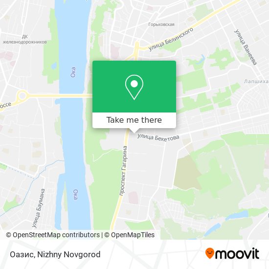 Оазис map