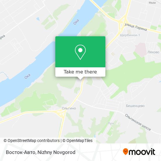 Восток-Авто map