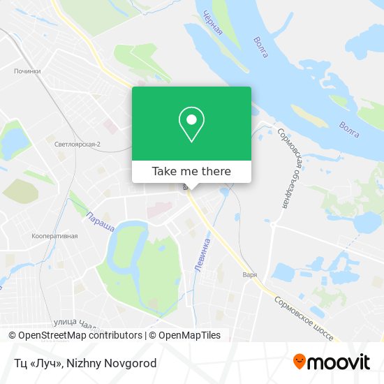 Тц «Луч» map